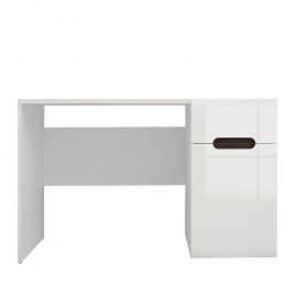 Azteca trio Writing Desk, 120x66x75cm, White (S504-BIU1D1S/8/12-BI/BIP) | Desks | prof.lv Viss Online