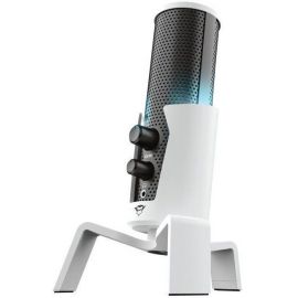 Trust GXT 258W Fyru 4-in-1 Desktop Microphone, White (24257) | Trust | prof.lv Viss Online