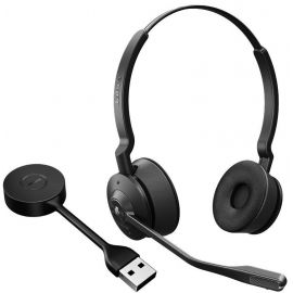 Jabra Engage 55 Stereo USB-A UC Wireless Headset With Stand Black (9559-415-111) | Audio equipment | prof.lv Viss Online