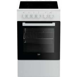 Beko FSS57000GW Electric Ceramic Cooker White | Large home appliances | prof.lv Viss Online