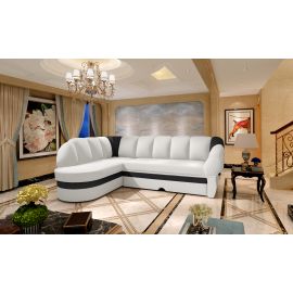 Eltap Benano Soft/Soft Corner Pull-Out Sofa 180x250x85cm, White (B024) | Sofa beds | prof.lv Viss Online