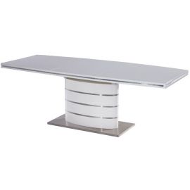 Стол для кухни Signal Fano 140x90 см, белый | Деревянные столы | prof.lv Viss Online