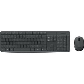 Клавиатура и мышь Logitech MK235 черный (920-007948) | Logitech | prof.lv Viss Online