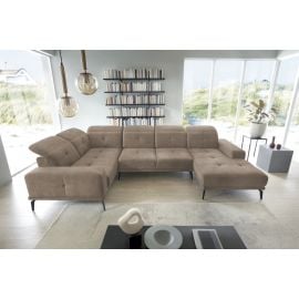 Eltap Neviro Loco Corner Sofa 201x350x77cm, Brown (CO-NEV-LT-20LO) | Living room furniture | prof.lv Viss Online