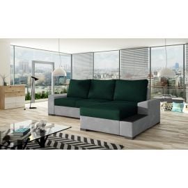 Eltap Black Kronos/Paros Corner Pull-Out Sofa 165x245x90cm, Green (Ng23) | Corner couches | prof.lv Viss Online