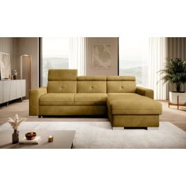 Eltap Fresia Loco Corner Pull-Out Sofa 176x247x104cm, Yellow (CO-FR-RT-45LO) | Sofas | prof.lv Viss Online