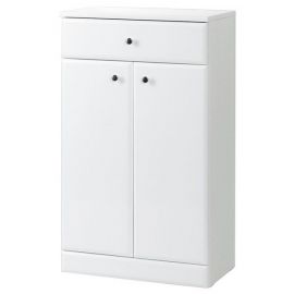 Riva UA 59-1 Wall Cabinet, White (UA 59-1 White+E252:E254) | Riva | prof.lv Viss Online
