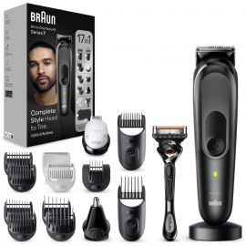 Braun MGK7491 Мультигруминатор для волос, бороды и тела, черный | Триммеры для волос, бороды | prof.lv Viss Online