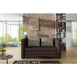Eltap Neva Pull-Out Sofa 132x70x62cm Universal Corner, Brown (Neva 05) | Upholstered furniture | prof.lv Viss Online