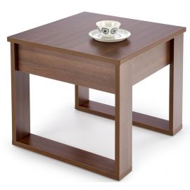 Halmar Nea Square Coffee Table 60x60x52cm, Dark Brown | Coffee tables | prof.lv Viss Online