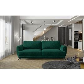 Eltap Megis Kronos Retractable Sofa 95x250x90cm Dark Green (Meg_08) | Living room furniture | prof.lv Viss Online