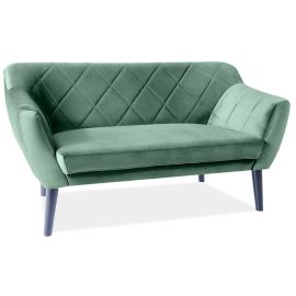 Signal Karo 2 Velvet Non-removable Sofa 140x54x76cm, Green (KARO2V78W) | Signal | prof.lv Viss Online