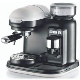 Ariete 1318 Modern Coffee Machine With Grinder (Semi-Automatic) White/Black (8003705118737) | Coffee machines | prof.lv Viss Online