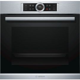 Bosch HBG632BS1 Встраиваемая электрическая духовка серый/черный | Встраиваемые духовки | prof.lv Viss Online