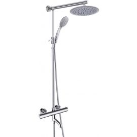 Etna+Thermo-10 (SW) Shower System with Thermostat Chrome (1704934) NEW | Shower systems | prof.lv Viss Online