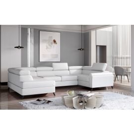 Eltap Escada Soft Corner Pull-Out Sofa 200x330x98cm, White (Esc_16) | Corner couches | prof.lv Viss Online