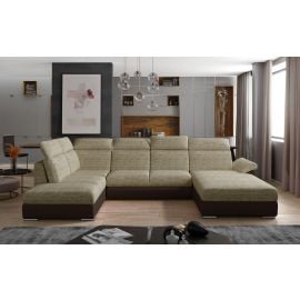 Eltap Evanell Berlin/Soft Corner Pull-Out Sofa 216x336x102cm, Beige (Evl_38) | Living room furniture | prof.lv Viss Online