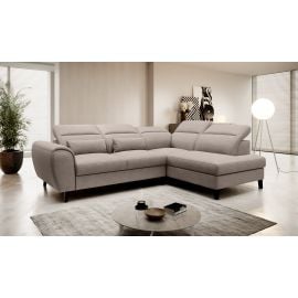 Eltap Noble Poco Corner Pull-Out Sofa 201x255x100cm, Beige (CO-NOB-RT-07PO) | Living room furniture | prof.lv Viss Online