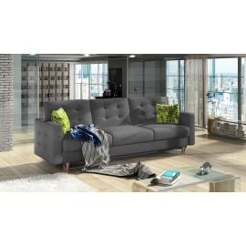 Eltap Asgard Ontario/Jungle Retractable Sofa 95x235x86cm Grey (Ask_18) | Beds | prof.lv Viss Online