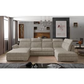 Eltap Evanell Dora Corner Pull-Out Sofa 216x336x102cm, Beige (Evl_62) | Living room furniture | prof.lv Viss Online