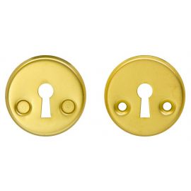 Пластина замка двери MP MUZ-06-V BS для ключа, золото (9653) | MP | prof.lv Viss Online