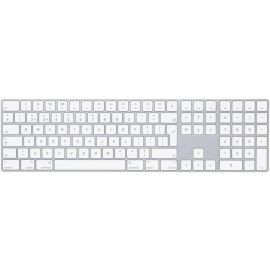 Клавиатура Apple Magic Keyboard с цифровой клавиатурой и идентификатором, белая (MQ052Z/A) | Клавиатуры | prof.lv Viss Online