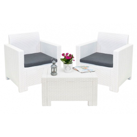 Dārza Mēbeļu Komplekts Bica Nebraska Terrace, Galds + 2 krēsli | Outdoor furniture sets | prof.lv Viss Online