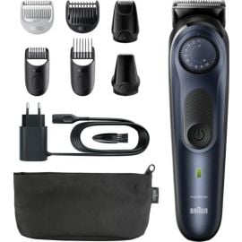 Braun BT7330 Hair and Beard Trimmer Black/Blue | Hair trimmers | prof.lv Viss Online