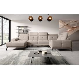 Eltap Neviro Sola Corner Sofa 201x350x77cm, Beige (CO-NEV-RT-18SO) | Corner couches | prof.lv Viss Online