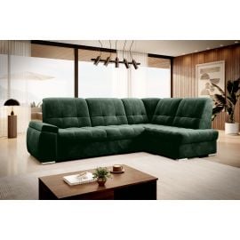 Eltap Sado Loco Corner Pull-Out Sofa 192x272x95cm, Green (CO-SAD-RT-35LO) | Corner couches | prof.lv Viss Online