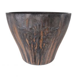 Home4You Flower Pot Lava D52xH40cm, Brown (71908) | Flower pots | prof.lv Viss Online
