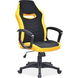 Кресло для офиса Signal Camaro черно-желтое | Игровые компьютеры и аксессуары | prof.lv Viss Online