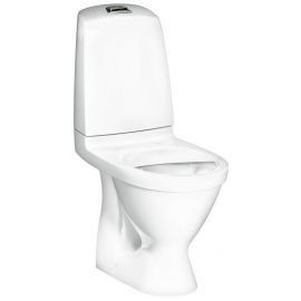 Gustavsberg Nautic 1510 Toilet Bowl with Horizontal Outlet (90°) White (GB111510201205) | Toilet bowls | prof.lv Viss Online