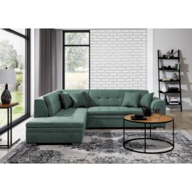 Eltap Pieretta Poco Corner Pull-Out Sofa 205x260x80cm, Green (Prt_117) | Corner couches | prof.lv Viss Online