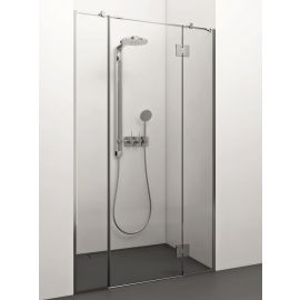 Glass Service Luisa 90cm 90LUI_K Shower Door Transparent Chrome | Stikla Serviss | prof.lv Viss Online