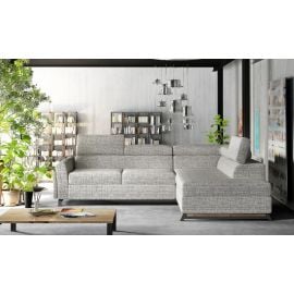 Stūra Dīvāns Izvelkams Eltap Kairos Berlin 197x265x95cm Labais Stūris Pelēks (Kr_01) | Izvelkamie dīvāni | prof.lv Viss Online