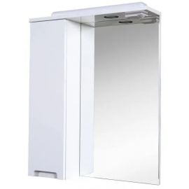 Aqua Rodos Quadro 60 Зеркальный шкаф, белый (936KVZ60) | Зеркальные шкафы | prof.lv Viss Online
