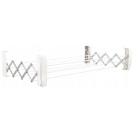 Leifheit Teleclip 74 Extendable Wall-Mounted Clothes Airer White (1083304) | Clothing care | prof.lv Viss Online