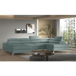 Eltap Lacante Savoi Corner Pull-Out Sofa 202x354x92cm, Blue (CO-LAC-RT-100SAV) | Corner couches | prof.lv Viss Online