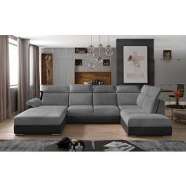 Eltap Evanell Monolith/Monolith Corner Pull-Out Sofa 216x336x102cm, Grey (Evl_20) | Sofas | prof.lv Viss Online