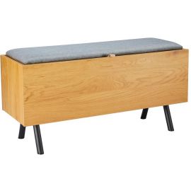Home4You Aalborg Shoe Cabinet 90x32x46cm Oak (45094) | Hallway furniture | prof.lv Viss Online