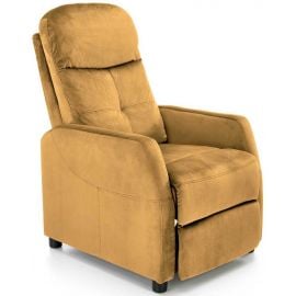 Halmar Felipe 2 Lounge Chair 84x64x76cm Yellow (V-CH-FELIPE_2-FOT-MUSZTARDOWY) | Lounge chairs | prof.lv Viss Online