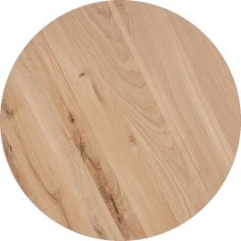 Glued Oak Tabletop 800x800x40mm | Lamela | prof.lv Viss Online