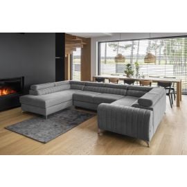 Угловой раскладной диван Eltap Louis Gojo 202x347x92 см, серый (CO-LOU-LT-05GO) | Eltap | prof.lv Viss Online