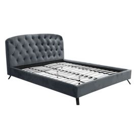 Home4You Aurora Double Bed 160x200cm, Without Mattress, Grey | Double beds | prof.lv Viss Online