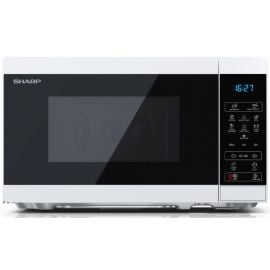 Sharp YC-MS02E-W Microwave Oven, Black/White | Microwaves | prof.lv Viss Online