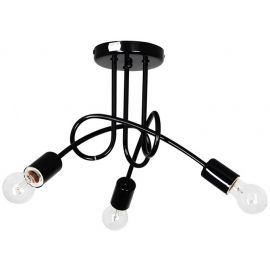 Spiral Ceiling Lamp 40W, E27 Black (65386) | Ceiling lamps | prof.lv Viss Online