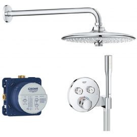 Grohe Grohterm SmartControl 34744000 Shower System with Thermostat Chrome | Grohe | prof.lv Viss Online
