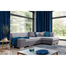 Stūra Dīvāns Izvelkams Eltap Fabio Sawana 167x268x73cm Labais Stūris Pelēks/Tumši Pelēks (F10) | Izvelkamie dīvāni | prof.lv Viss Online