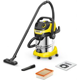 Karcher WD 5 S V-30/5/22 Construction Vacuum Cleaner Yellow/Black (1.628-379.0) | Vacuum cleaners | prof.lv Viss Online